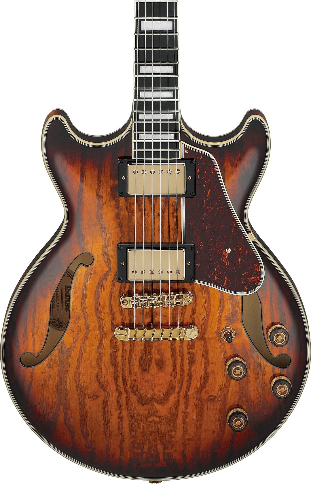 Ibanez AM93QAJBB Artcore Expressionist Hollow-Body Electric Guitar