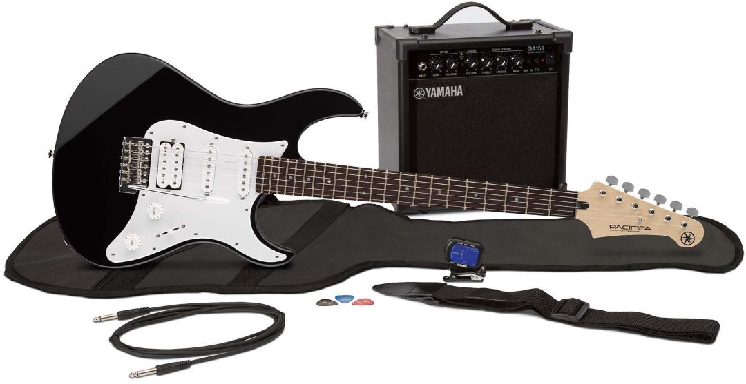 Yamaha Gigmaker PAC012 Electric Guitar Package - Black – George's