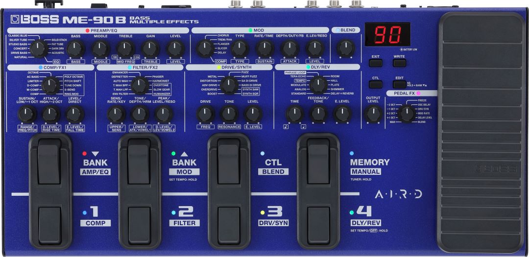 Boss ME-90B Bass Multi Effects Pedal – George's Music