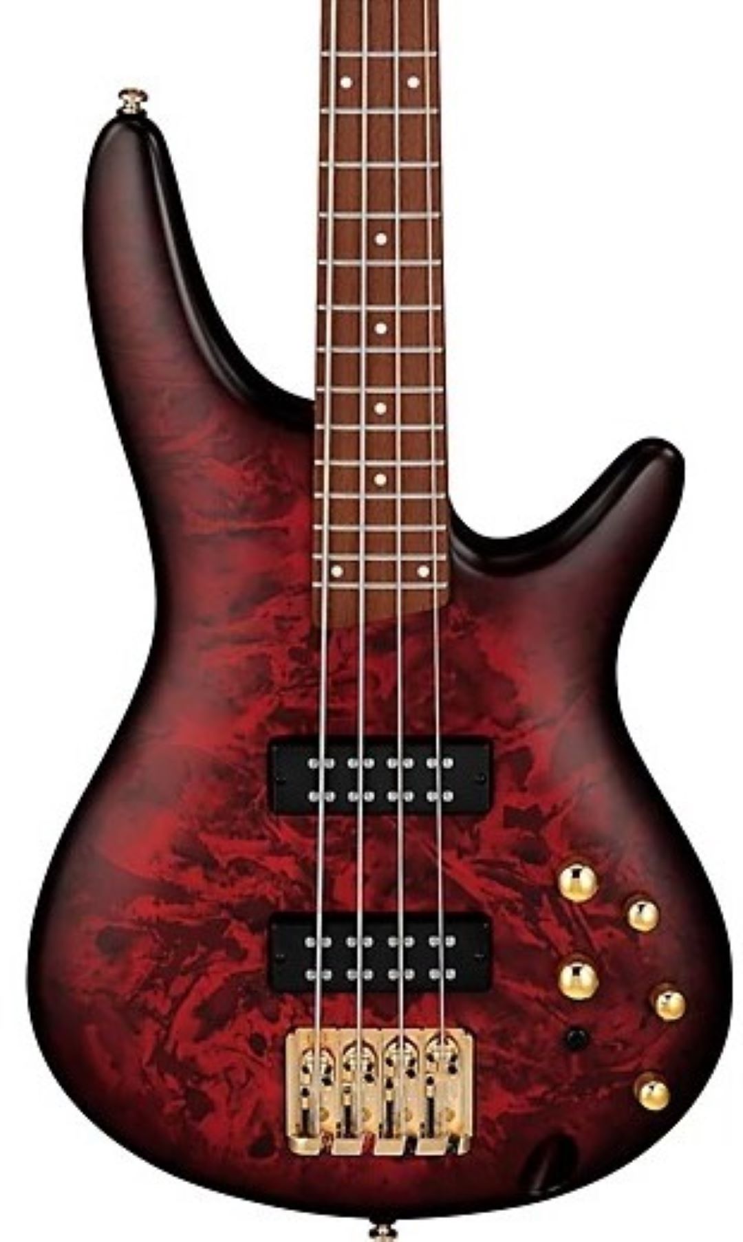 Ibanez SR Standard 4-string Electric Bass Guitar - Wine Red Frozen