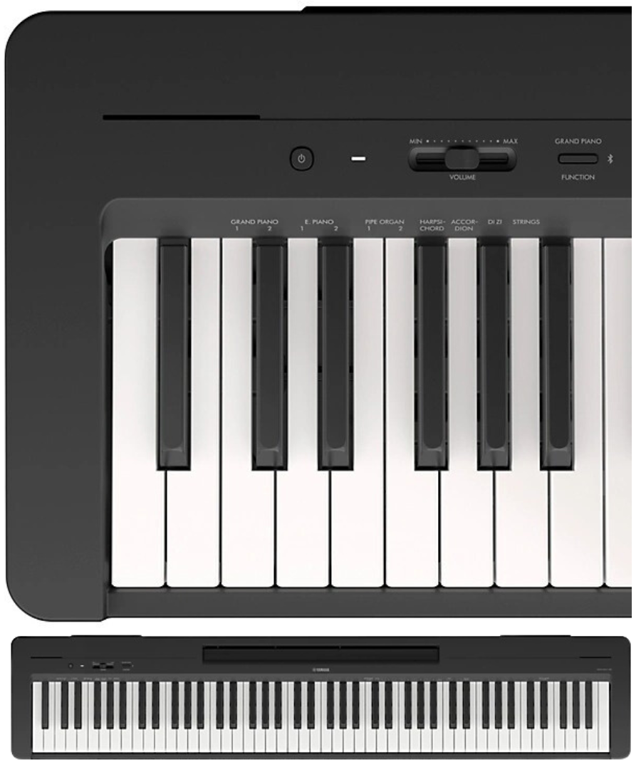 Yamaha P-145BT 88-key Digital Piano with Bluetooth - Black Yamaha P-145BT 88-key Digital Piano with Bluetooth - Black