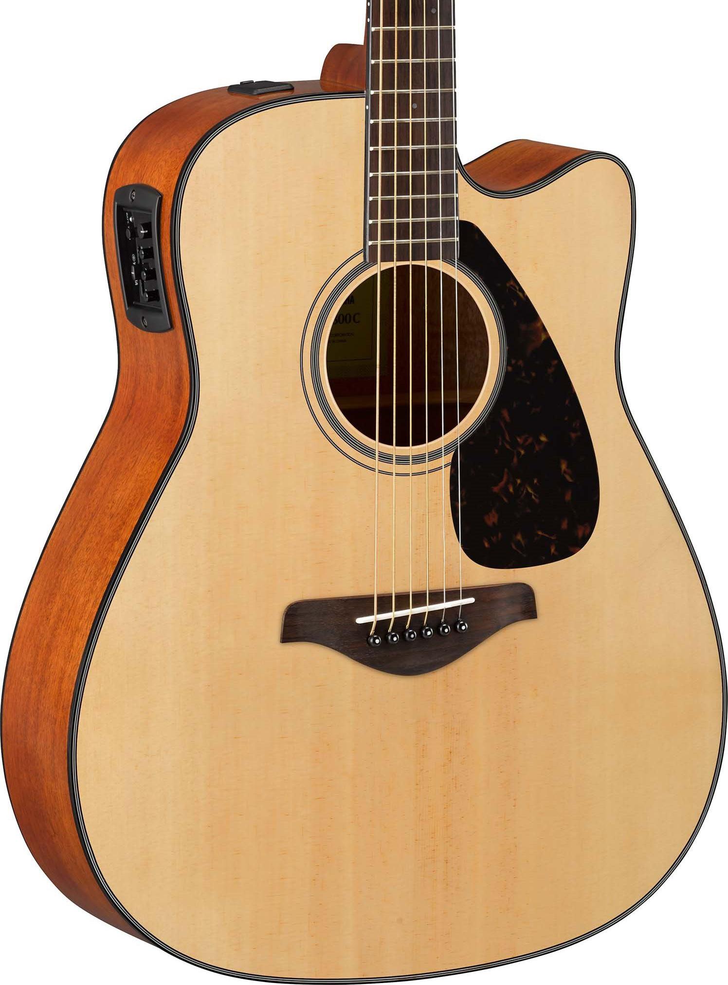 Yamaha FGX800C Acoustic/Electric Guitar Natural – George's Music