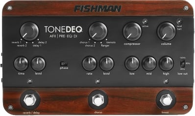 Fishman ToneDEQ Acoustic Preamp/EQ/DI with Effects – George's Music