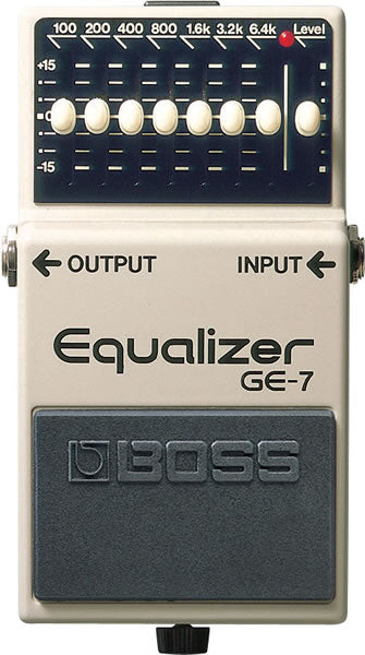 BOSS GE-7 Equalizer 台湾製 Boss GE7 Graphic Equalizer Pedal – George's Music