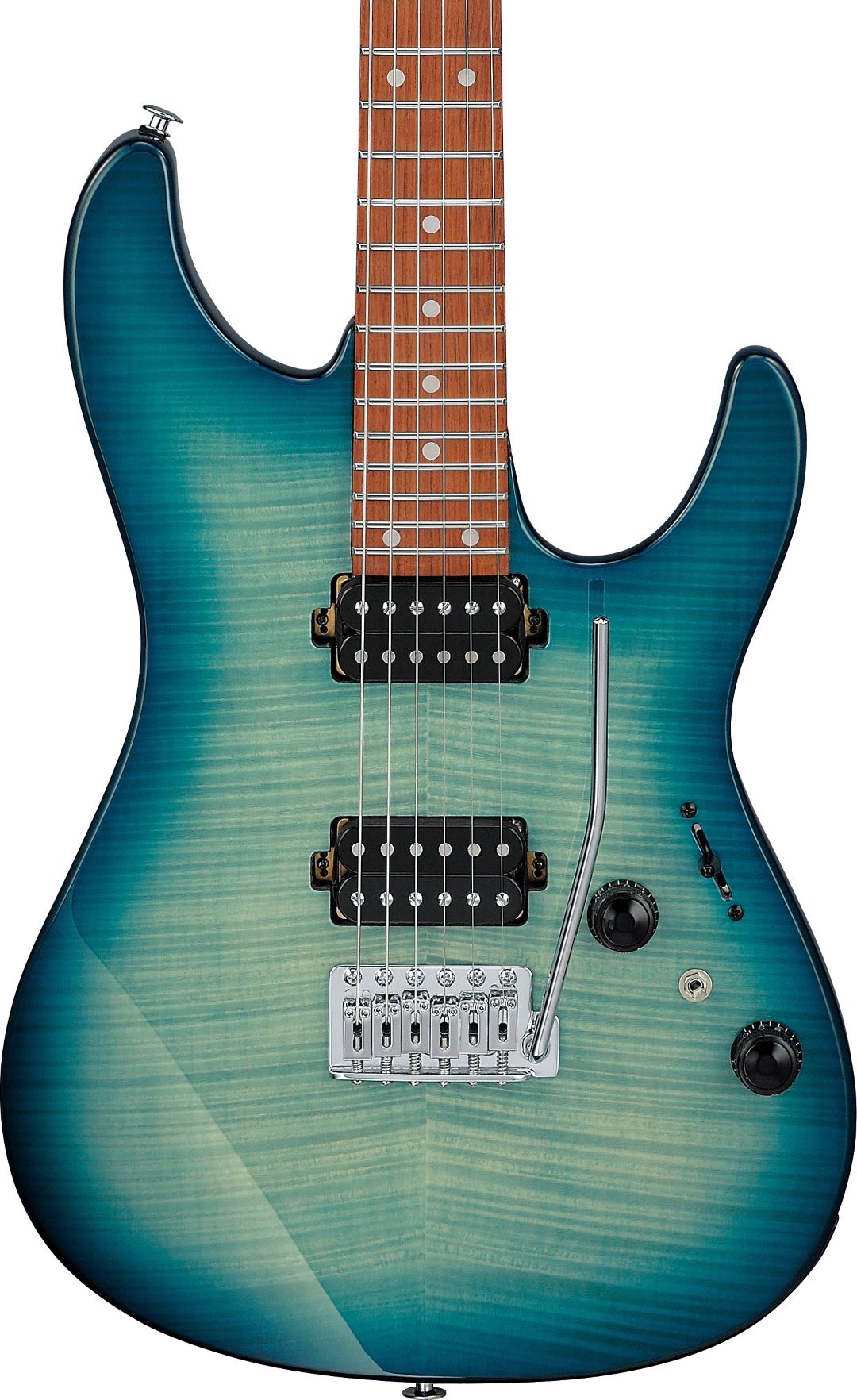 Ibanez AZ24S1FTXB AZ Standard Electric Guitar - Transparent