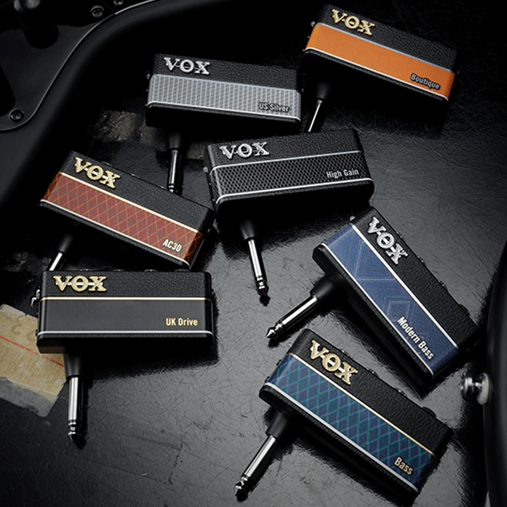 collection of VOX plug in amplifiers