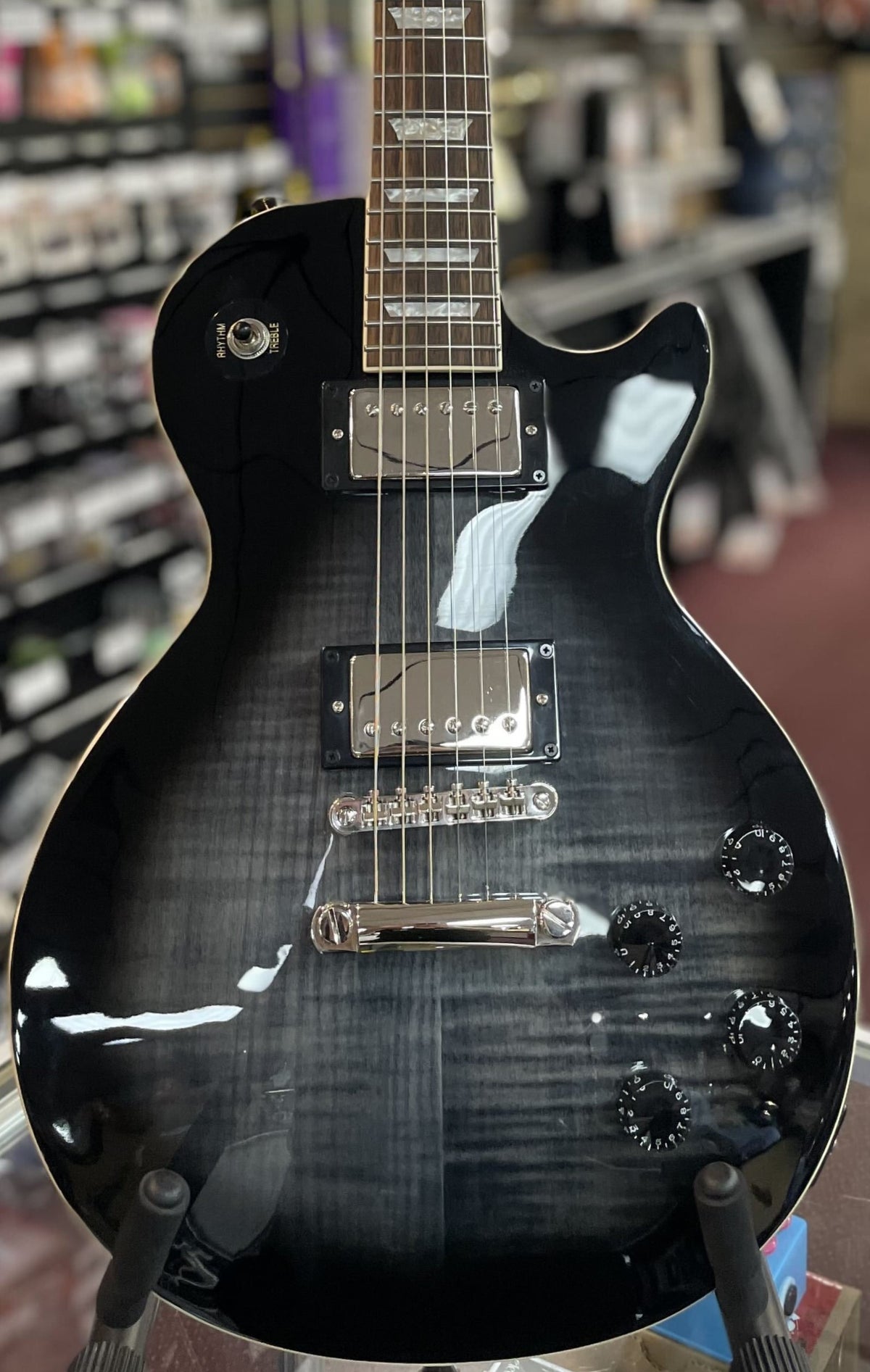 Epiphone Les Paul Tribute Plus - Ebony Burst (B-Stock)