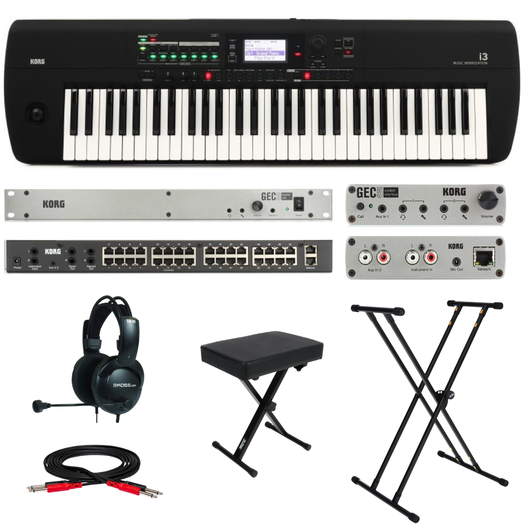 Korg GEC5 24 Student Tech Lab - i3 Arranger/Workstation