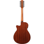Acoustic guitar back