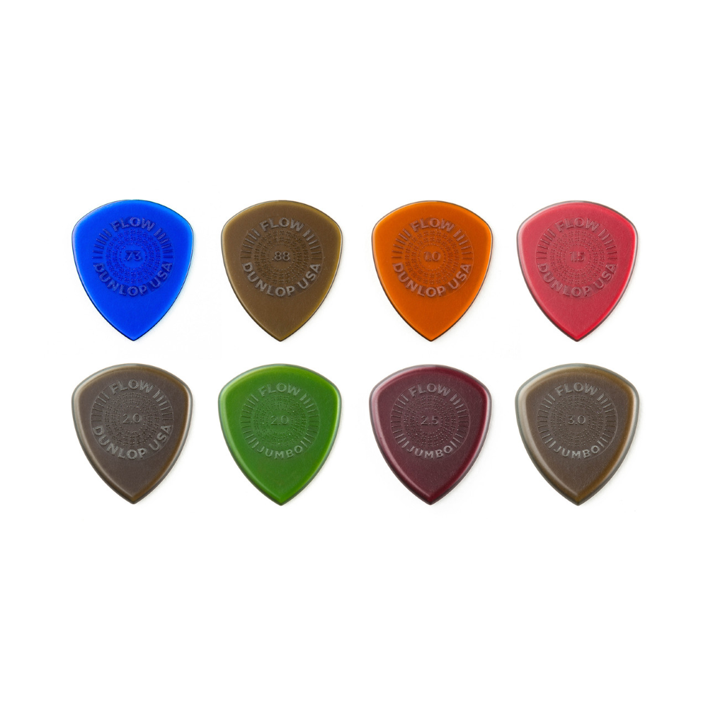 Dunlop PVP114 Flow Pick Variety Pack - 8 Pack 2