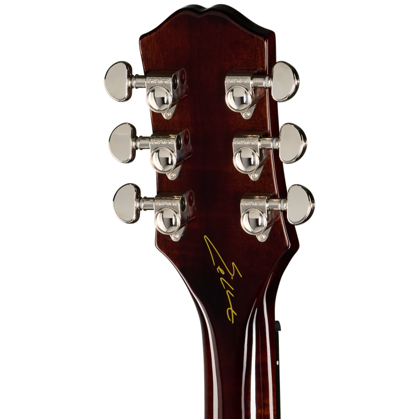 Epiphone Eric Church Hummingbird Dark Acoustic Guitar - Cobra Burst 7