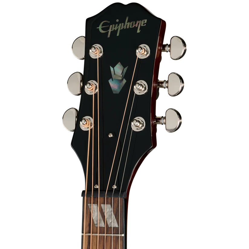 Epiphone Eric Church Hummingbird Dark Acoustic Guitar - Cobra Burst 8
