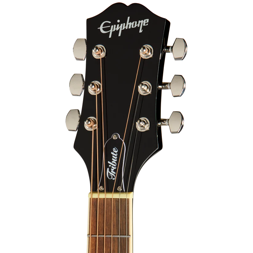 Epiphone Hummingbird Tribute Acoustic Guitar - Ebony 5
