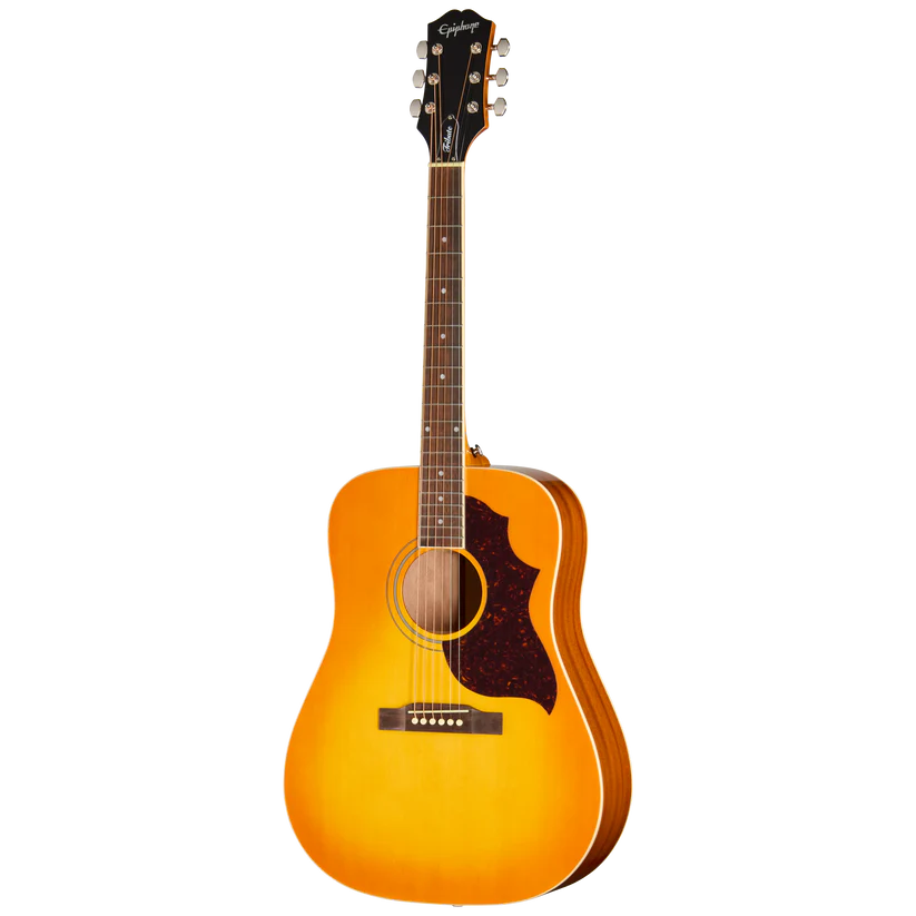 Epiphone Hummingbird Tribute Acoustic Guitar - Heritage Sunburst 3
