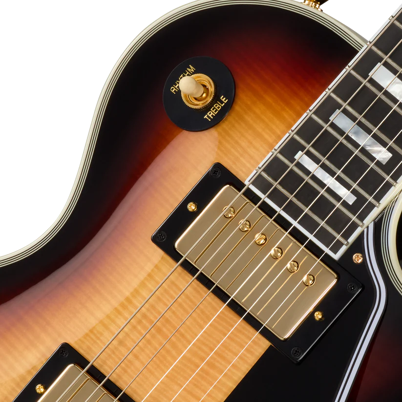 Epiphone IGC Les Paul Custom Electric Guitar - Sedona Burst 5