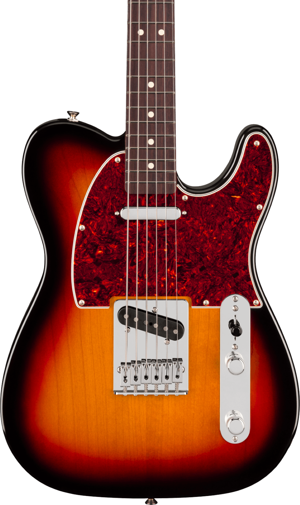 Fender 75th Anniversary Player II Baritone Telecaster Electric Guitar - 3 Color Sunburst