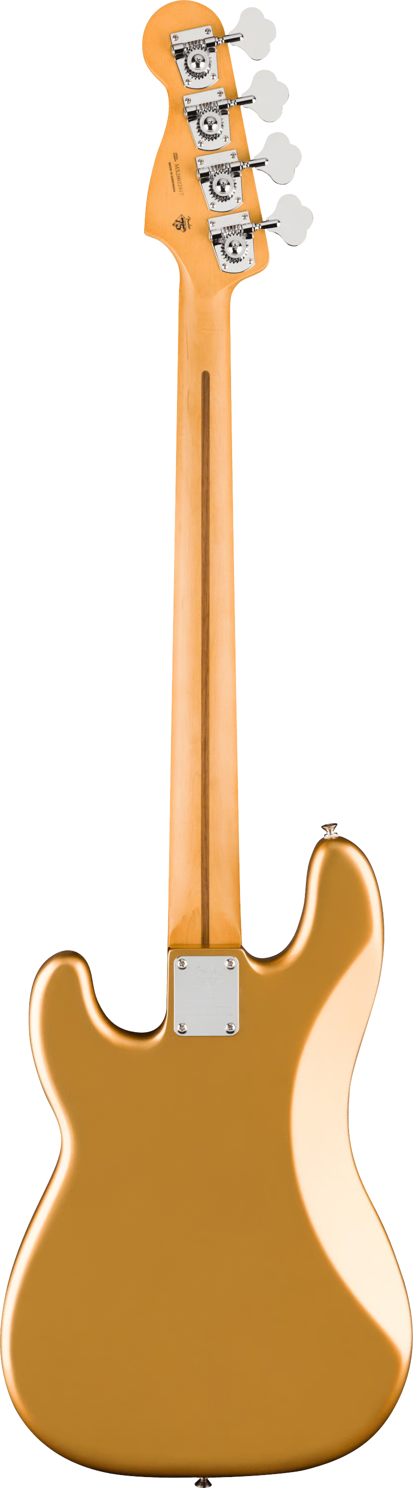 Fender 75th Anniversary Player II Precision Bass Guitar - Aztec Gold 2