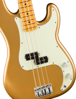 Fender 75th Anniversary Player II Precision Bass Guitar - Aztec Gold 4