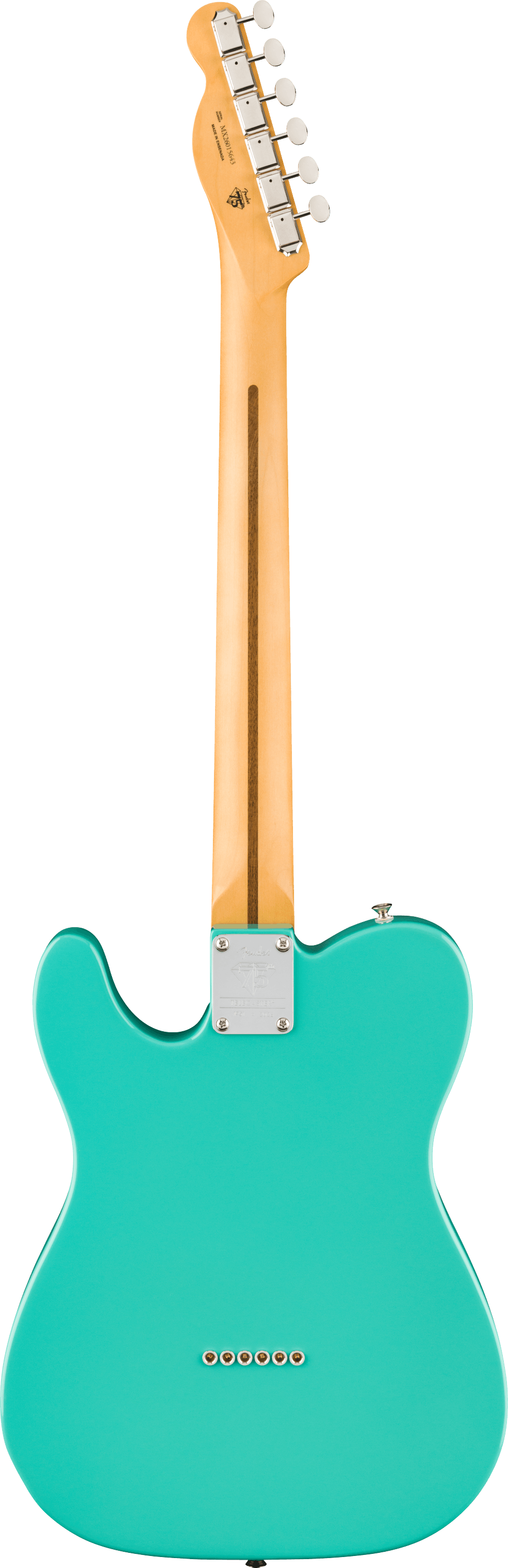 Fender 75th Anniversary Player II Telecaster Electric Guitar - Daphne Blue 4