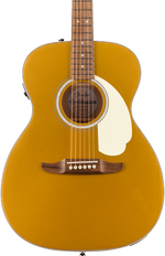 Fender California Deluxe Monterey Acoustic Electric Guitar - Aztec Gold