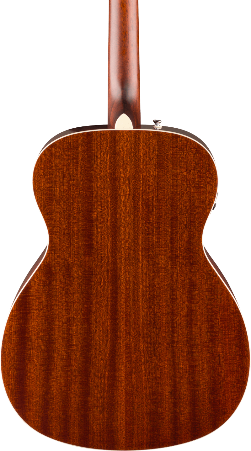 Fender California Deluxe Monterey Acoustic Electric Guitar - Aztec Gold 5