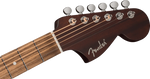Fender California Deluxe Monterey Acoustic Electric Guitar - Aztec Gold 6