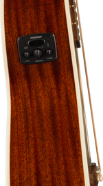Fender California Deluxe Monterey Acoustic Electric Guitar - Aztec Gold 8