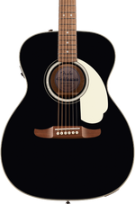 Fender California Deluxe Monterey Acoustic Electric Guitar - Black