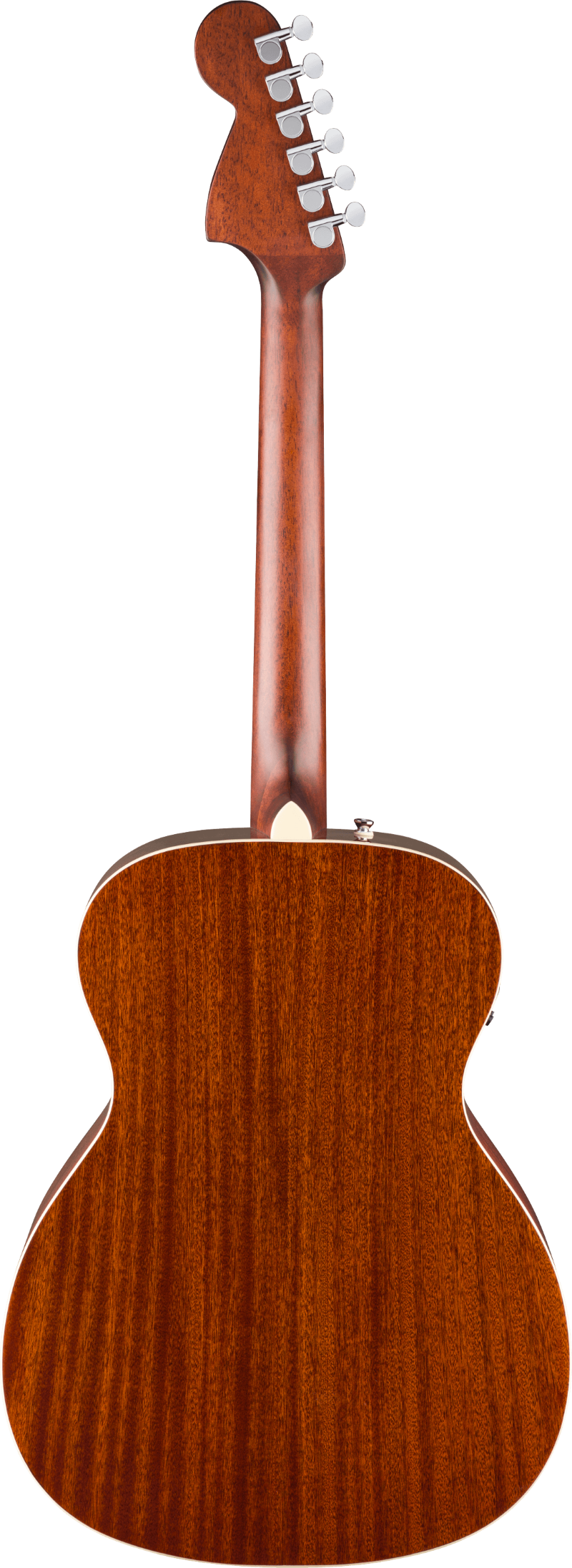 Fender California Deluxe Monterey Acoustic Electric Guitar - Black 4