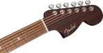 Fender California Deluxe Monterey Acoustic Electric Guitar - Black 6