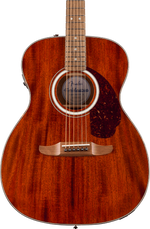 Fender California Deluxe Monterey Mahogany Acoustic Electric Guitar - Natural Mahogany