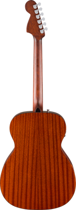 Fender California Deluxe Monterey Mahogany Acoustic Electric Guitar - Natural Mahogany 4