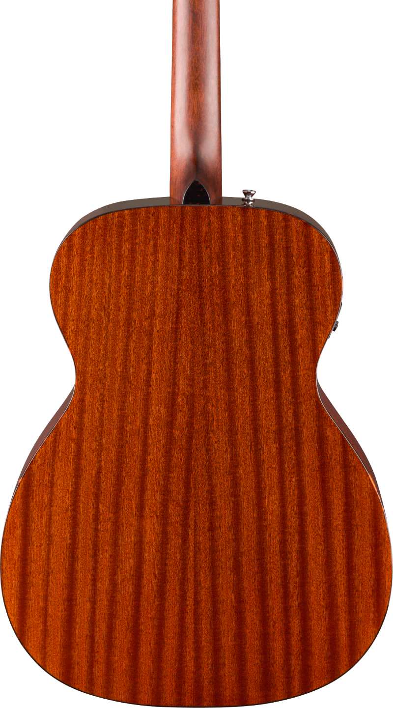 Fender California Deluxe Monterey Mahogany Acoustic Electric Guitar - Natural Mahogany 5