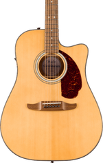 Fender California Deluxe Redondo Acoustic Electric Cutaway Guitar - Natural