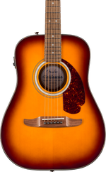 Fender California Deluxe Redondo Jr. Acoustic Electric Guitar - Honey Sunburst