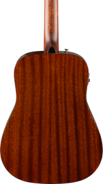 Fender California Deluxe Redondo Jr. Mahogany Acoustic Electric Guitar - Natural Mahogany 4