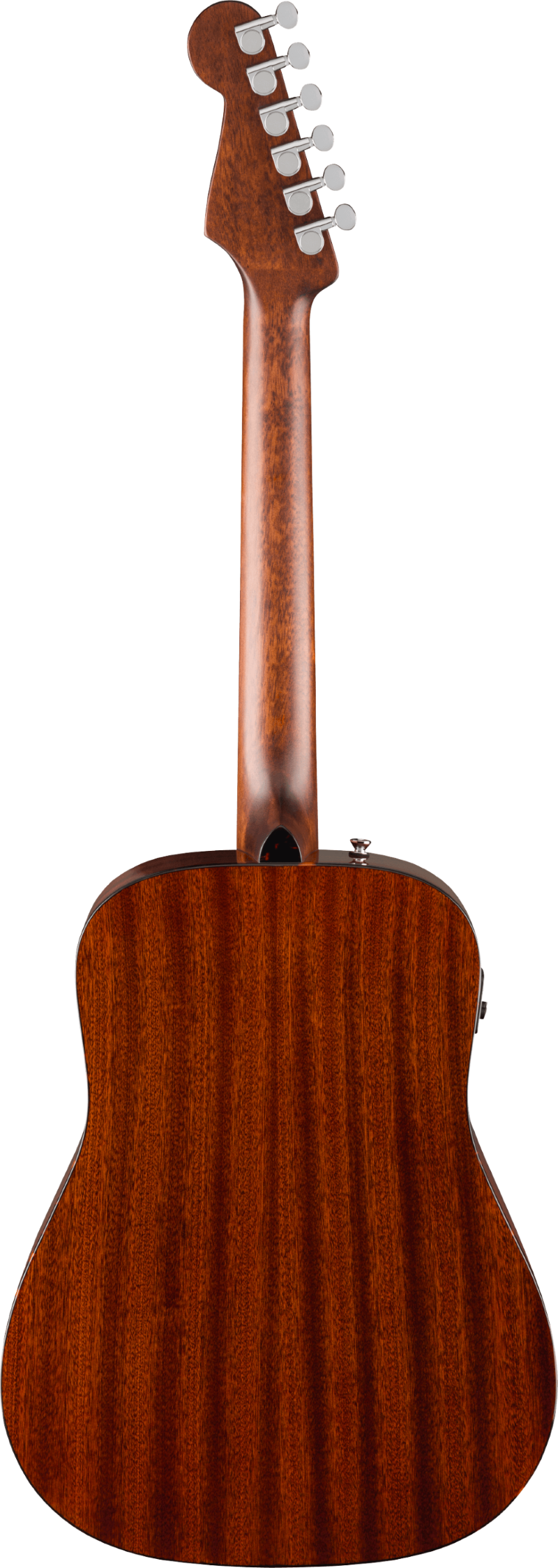 Fender California Deluxe Redondo Jr. Mahogany Acoustic Electric Guitar - Natural Mahogany 6