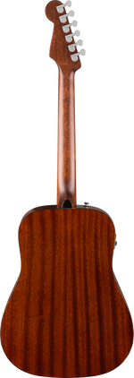 Fender California Deluxe Redondo Jr. Mahogany Acoustic Electric Guitar - Natural Mahogany 6