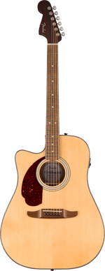 Fender California Deluxe Redondo Left-Handed Acoustic Electric Cutaway Guitar - Natural 2