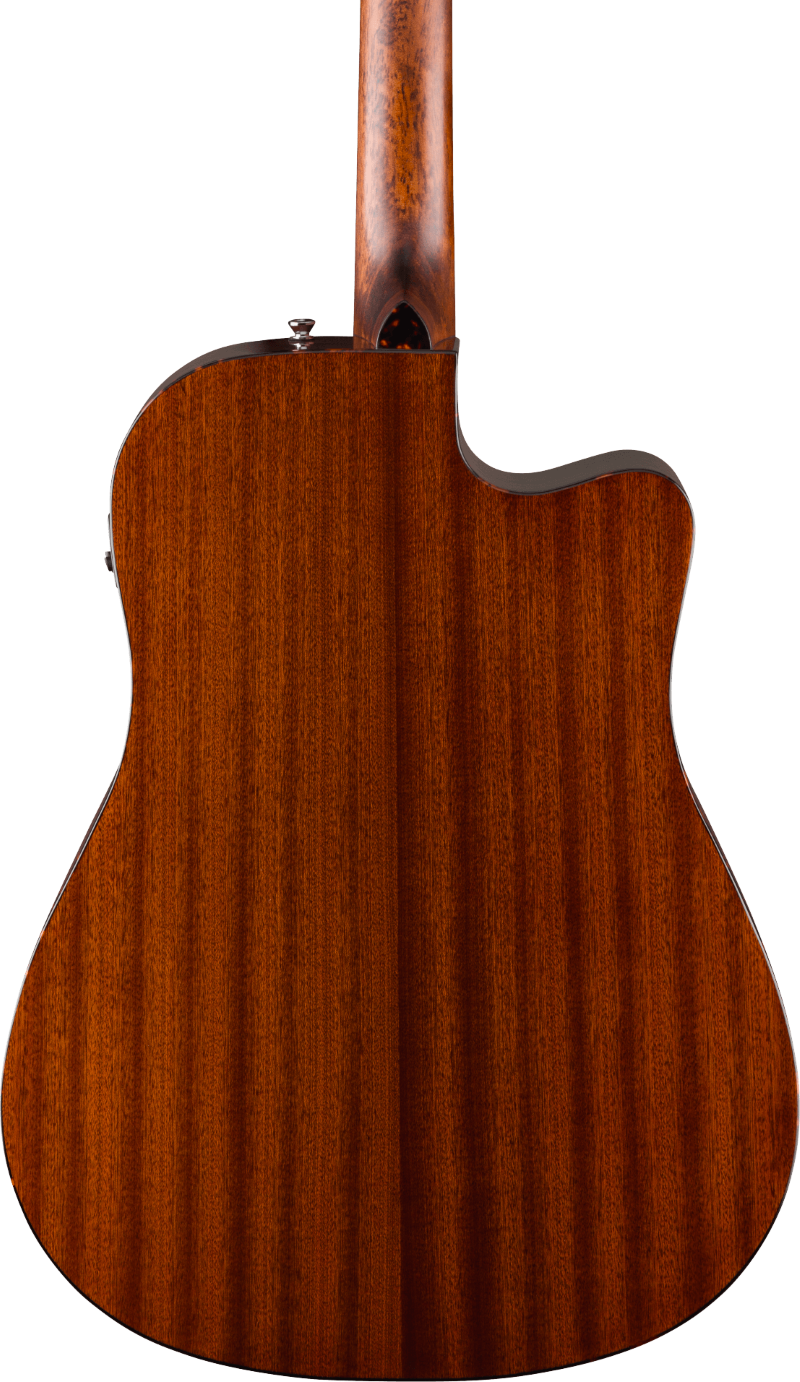 Fender California Deluxe Redondo Left-Handed Acoustic Electric Cutaway Guitar - Natural 5