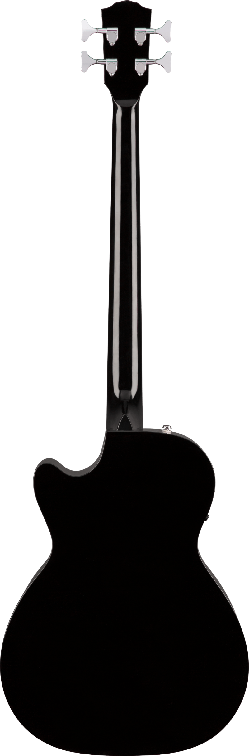 Fender CB-60SCE Acoustic Electric Concert Bass Guitar - Black 2