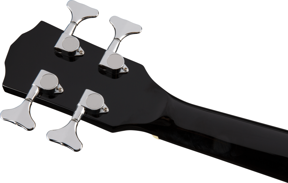 Fender CB-60SCE Acoustic Electric Concert Bass Guitar - Black 6