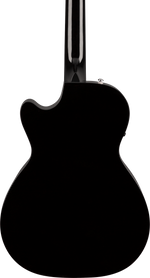 Fender CB-60SCE Acoustic Electric Concert Bass Guitar - Black 9