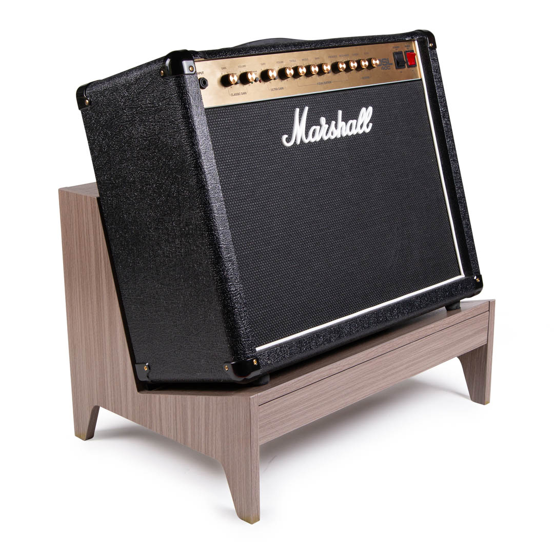 Gator Frameworks Elite Series Large Guitar Amp Stand - Driftwood Grey 7