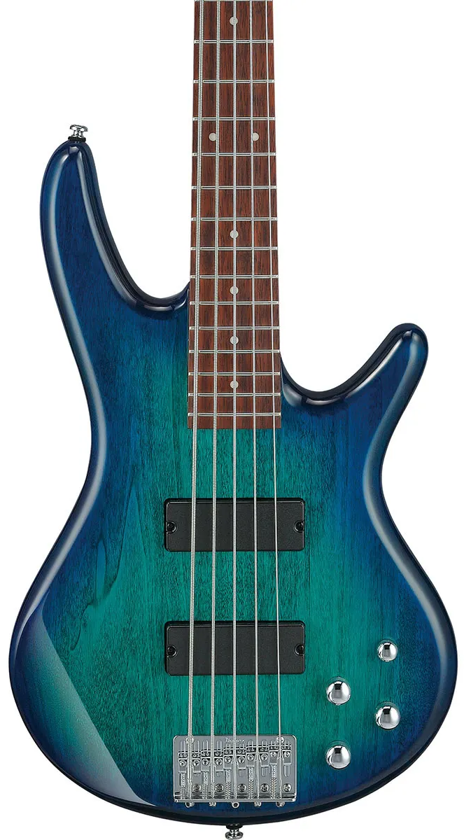 Ibanez GSR205BMT 5-String Electric Bass Guitar - Blue Moon Burst