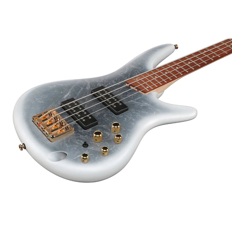 Ibanez SR300EDXFBM Electric Bass Guitar - Frozen Black Glacier Matte 6