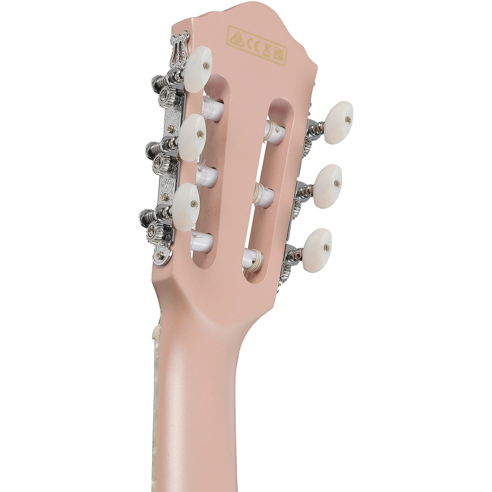 Ibanez TOD10NPAF Classic Acoustic Electric Guitar - Pearl Pink Flat 8