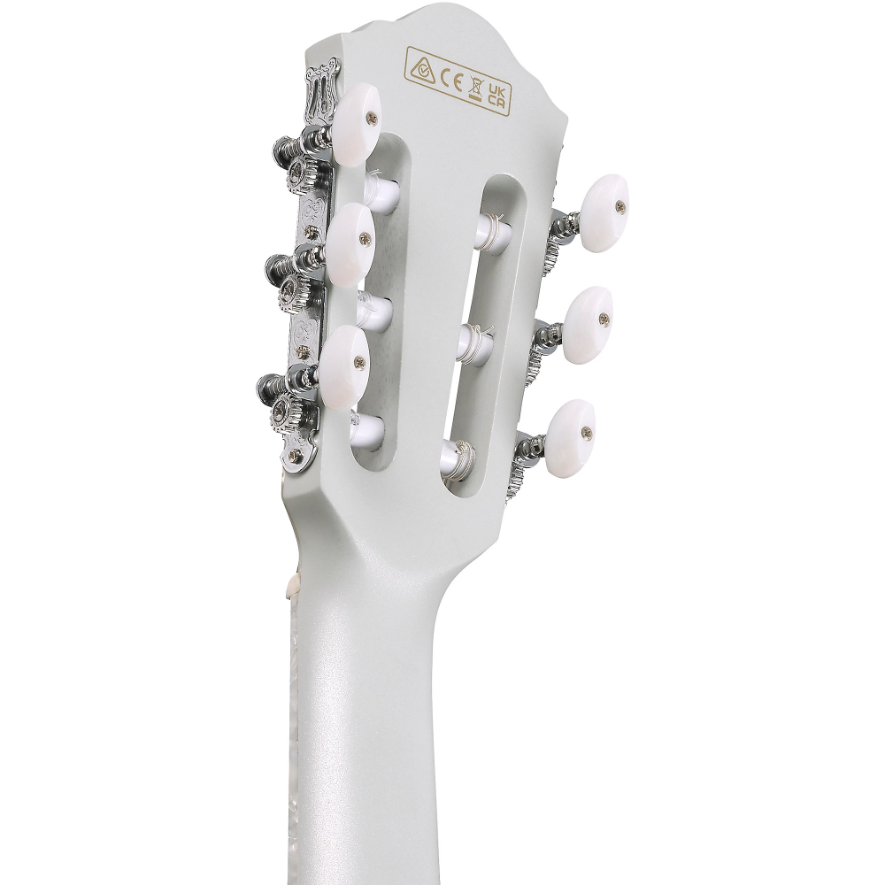 Ibanez TOD10NSMF Classic Acoustic Electric Guitar - Silver Metallic Flat 2