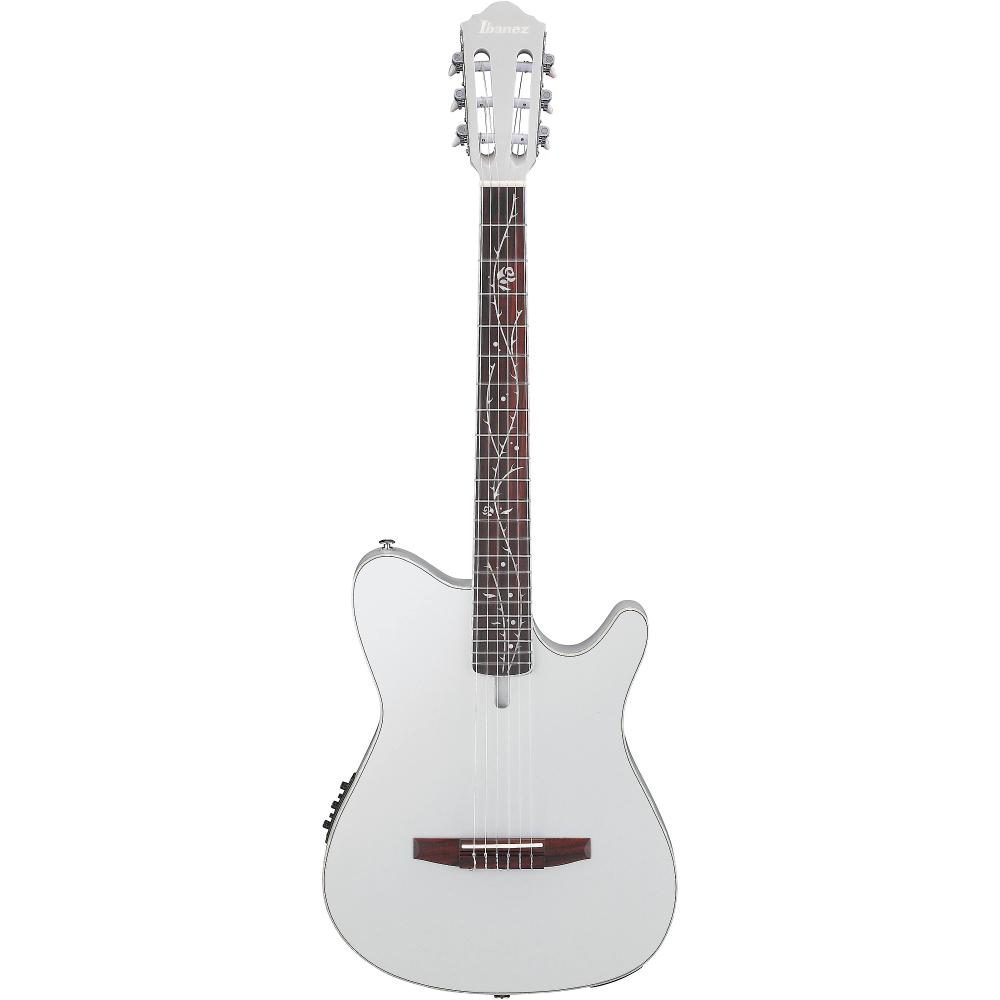 Ibanez TOD10NSMF Classic Acoustic Electric Guitar - Silver Metallic Flat 4