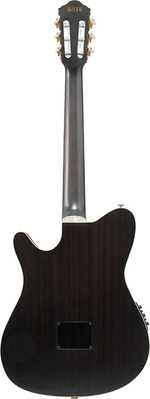 Ibanez TOD20FMNBFL Classic Acoustic Electric Guitar - Black Burst Fade 4